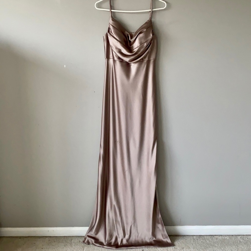 Revelry Skye Satin Dress